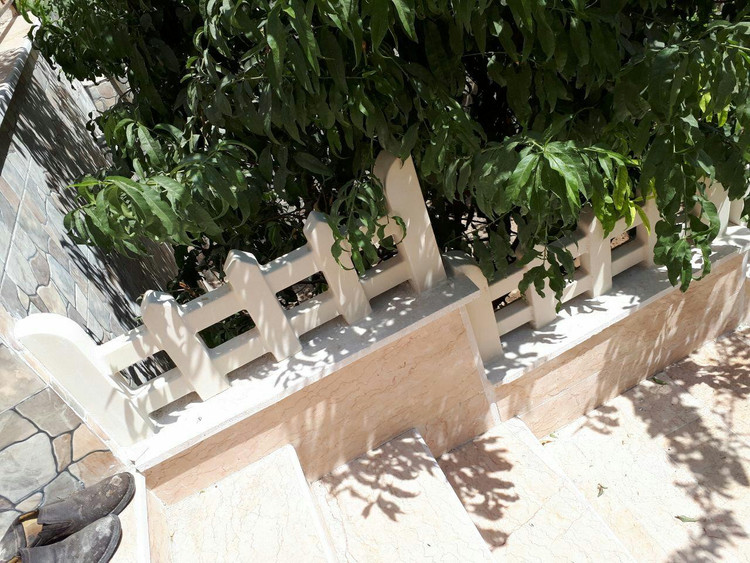 نرده پلیمری طرح آمریکایی تمام میلگرد