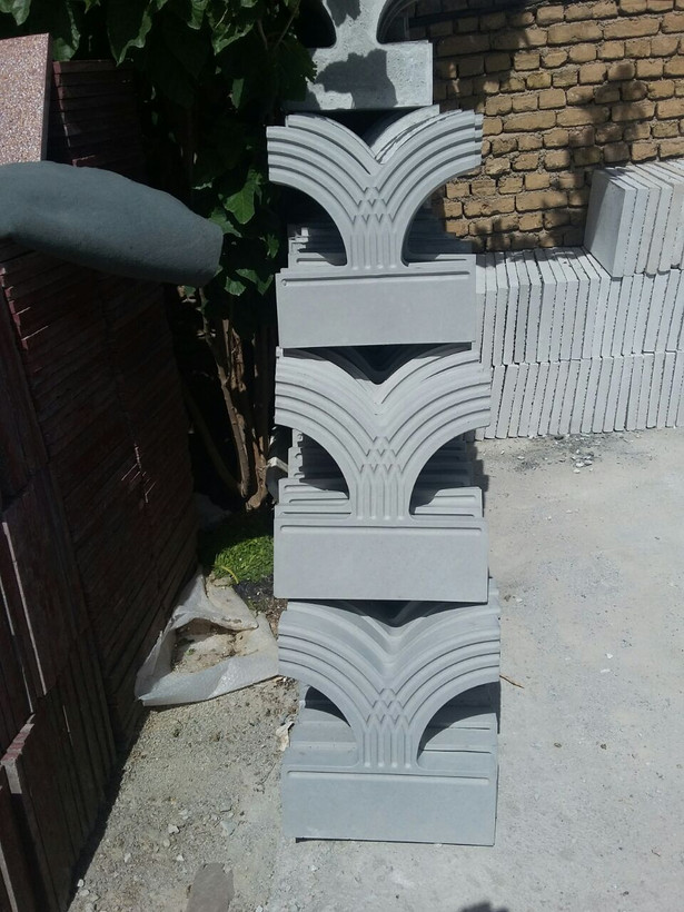 جدول باغچه طوسی پلیمری